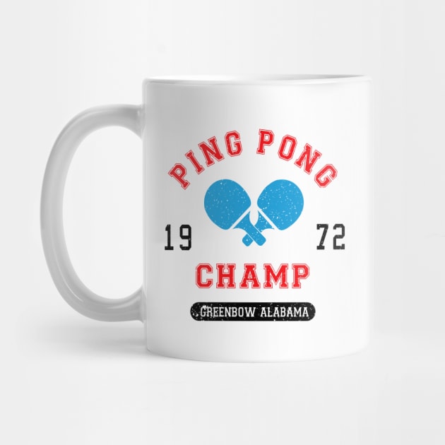 Forrest Gump Ping Pong Champ Greenbow by Smithys